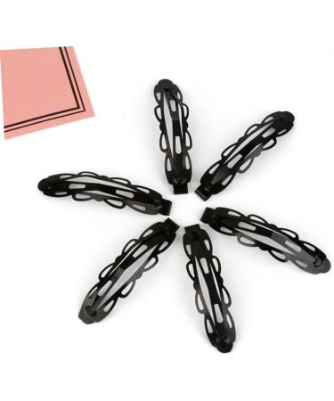 Beaupretty Simple Hair Clips snap snap barrettes clips for bows s clips alligator barrettes clips metal bow clips metal barrettes barrette child blank Metal Hair Clips - Buy Online on GoSupps.com