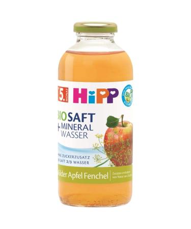 HiPP Organic Juice + Mineral Water Mild Apple Fennel 500ml Apple Fennel 500 ml (1 pack)