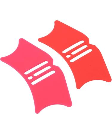 Nose Shadow Template Silicone Contour Tool for Nose Eyebrow and Makeup Tool Set with Applicator Guide for Beauty Enthusiasts (Rose Red+Red) - Buy Online on GoSupps.com