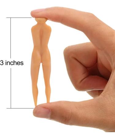 Nude Woman Plastic Golf Tees (Pack of 20) - Sexy Lady Tees for Fun Golf Training - Buy Online on GoSupps.com