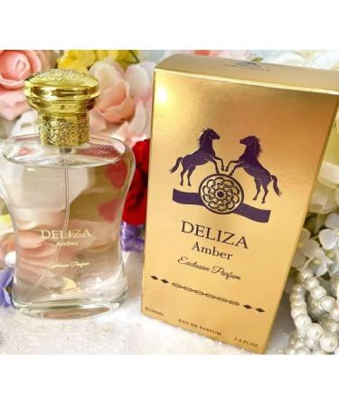 DELIZA EXCLUSIVE PARFUM EAU DE PARFUM 3.4OZ 100ML FOR WOMEN (AMBER)