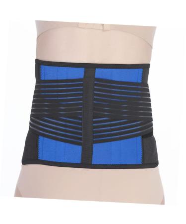 FRCOLOR Adjustable Waist Support Belt - Lumbar & Athletic Support for Fitness | Breathable & Comfortable Black Gym Protection - Buy Online on GoSupps.com