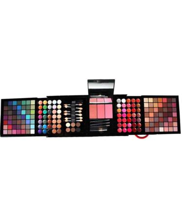 Jascherry 177 Color Eyeshadow Palette & Makeup Kit - Professional Cosmetics Case with Concealer Blush Bronzer Eyebrow Powder & Lip Gloss for Daily Use - International Shipping Available - Buy Online on GoSupps.com
