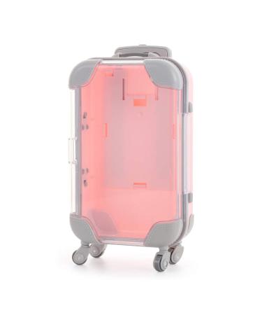 Fashion Multicolor Mink Lash Tray Makeup Tool Plastic Eyelash Package False Eyelashes Box suitcase box luggage(1)
