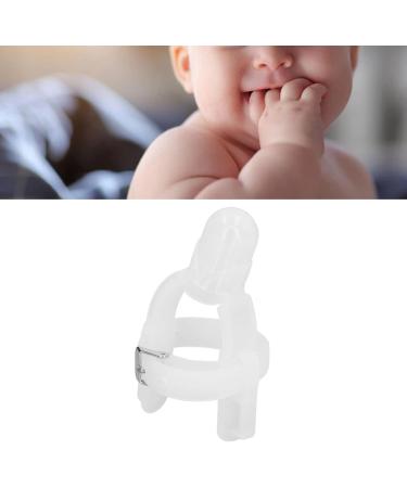 Adjustable Silicone Baby Finger Protector Wrist Strap | Safe Toddler Guard (Transparent) - Ideal for International Shipping - Buy Online on GoSupps.com