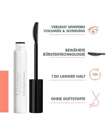 Avene Couvrance Mascara Black 7 ml | Long-Lasting & Waterproof | International Shipping Available - Buy Online on GoSupps.com