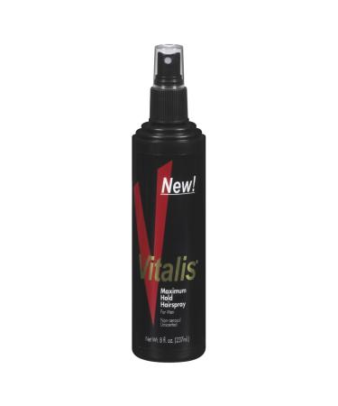 Vitalis Hairspray Pump Maximum Hold  8 Ounce