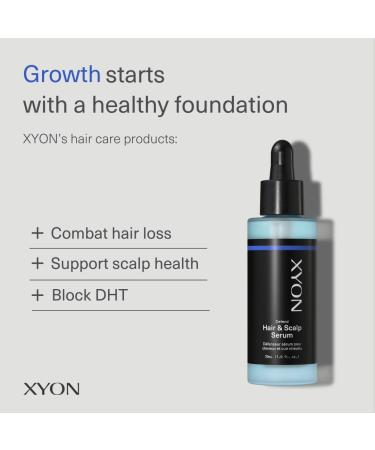 XYON Defend Hair & Scalp Serum for Men | Hydrate Scalp Prevent Hair Loss & Strengthen Hair | DHT Defense & Potent Ingredients - Buy Online on GoSupps.com