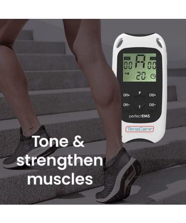TensCare Perfect EMS: Strengthen Tone Muscles & Recover Faster | TENS Pain Relief Program - International Shipping Available - Buy Online on GoSupps.com