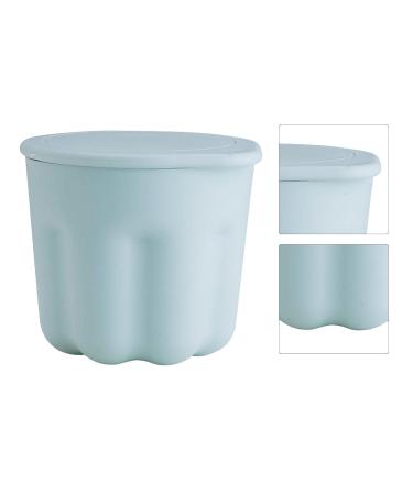 Portable Cosmetic Brush Washer Mat | Compact Makeup Cleaner Cup - Travel-Friendly (Blue - Buy Online on GoSupps.com