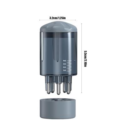 Fezewurs Hair Applier Bottle for Scalp - Refilling Oil Applicator Comb | Scalp Massage Device for Hair Care | Perfect for Men & Women - Blue - Buy Online on GoSupps.com