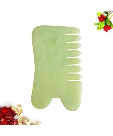 Milist Gua Sha Stein - Jade Gua Sha Massager for Spa Therapy & Scalp Acupuncture | International Shipping - Buy Online on GoSupps.com