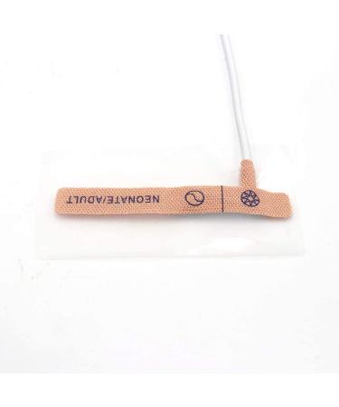 5pcs Compatible Disposable Neonatal Adult Spo2 Sensor for Nellcor MAX-N Probe - Adhesive Tape Sensor 9 Pins 3.3 ft - Buy Online on GoSupps.com
