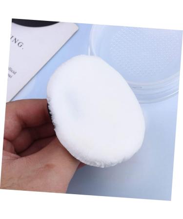 BIUDECO 2pcs Loose Powder Box with Compartment Powder Puff Holder Loose Powder Case Empty Powder Case Black - Buy Online on GoSupps.com