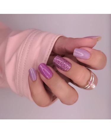 Zaubern gel4Home Nail Foils - 16 Purple Rules Nail Wraps for Stunning Manicures | International Shipping Available - Buy Online on GoSupps.com