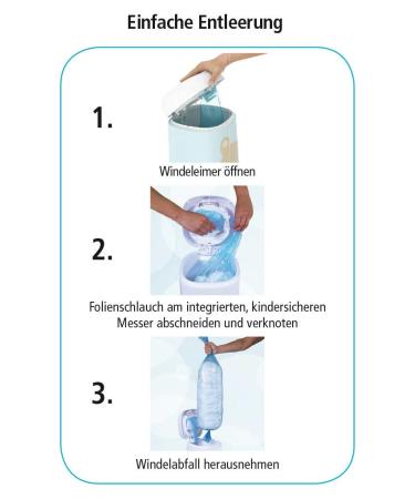 Buy Angelcare AR5003-DE 3-Pack Dress-Up Refill Cassette - Blue | Fast International Shipping - Buy Online on GoSupps.com