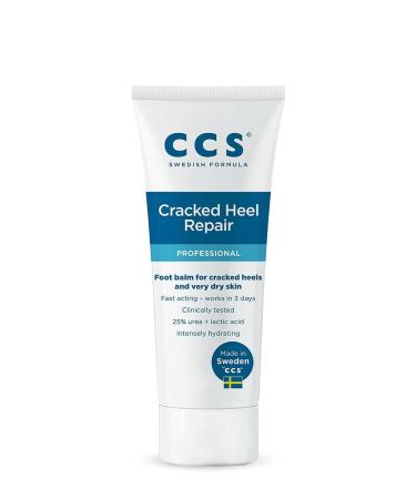 CCS Heel Balm 75g - Intensive Moisturizing Treatment for Dry Cracked Heels - Buy Online on GoSupps.com
