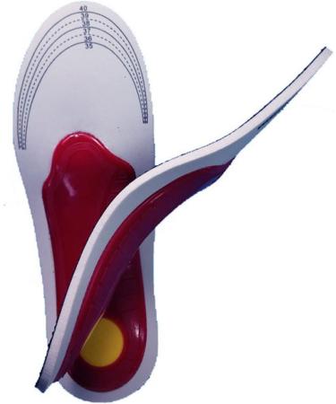 Flat Foot Orthopedic Insoles for Arch Support | Breathable Shoe Inserts for Plantar Fasciitis Relief - International Shipping Available - Buy Online on GoSupps.com