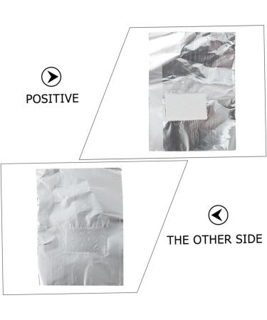  FRCOLOR FRCOLOR 300 Sheets Nail Polish Remover Wraps with Cotton Nail Film Nail Clips Aluminium Mineral Film - Buy Online on GoSupps.com