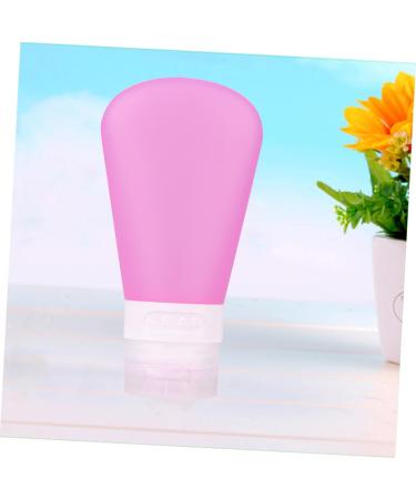 Amosfun 2pcs Leakproof Travel Containers Silicone Travel Bottles Leakproof Containers Shower Gel Bottle Size 1x2pcs Pinkx2pcs - Buy Online on GoSupps.com