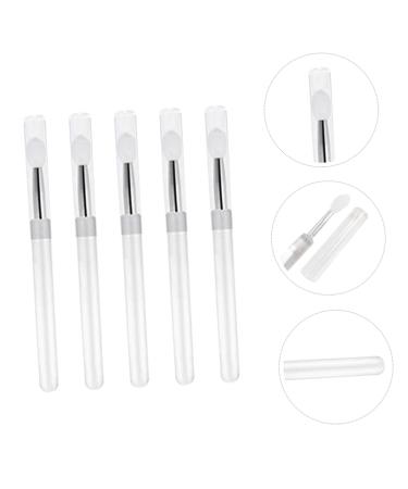 5pcs Silicone Lip Brush Set - Makeup Tool for Lipstick Lip Mask & Lip Balm Application | Perfect Makeup Accessory - Buy Online on GoSupps.com