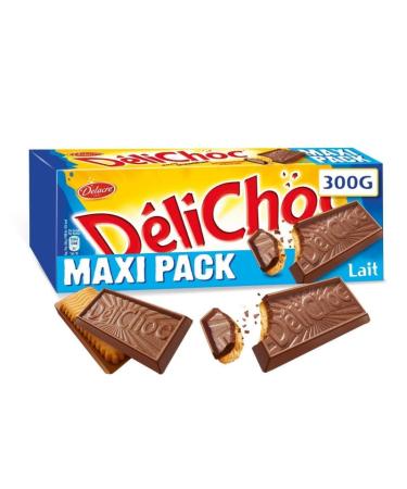 G n rique DELACRE - Delacre D lichoc Milk Maxi Pack 300G - Pack of 3