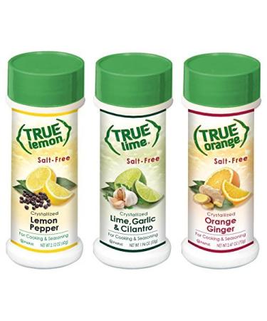 True Lemon Pepper Orange Ginger  Lime Garlic Cilantro Spice Shaker Kit - Buy Online on GoSupps.com