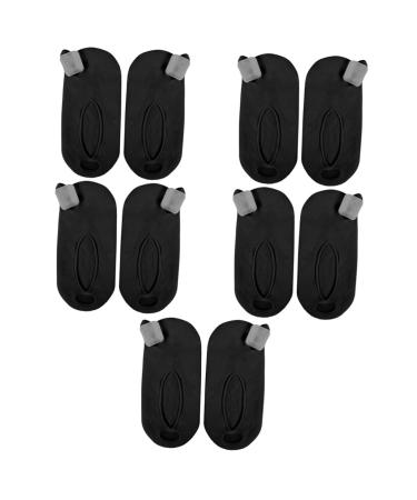 Healeved 5 Pairs Separator Boat Socks Foot Stretcher Bunion for Men Foot Bunion for Women Big Protector Orthotics Polyester Fiber