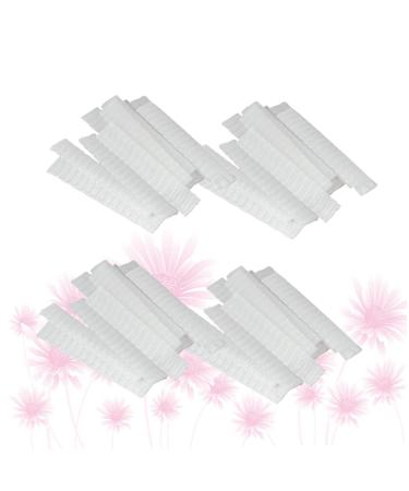 100pcs Makeup Brush Covers - Expandable Mesh Guards for Travel | White 11x1cm Makeup Sleeves - Buy Online on GoSupps.com
