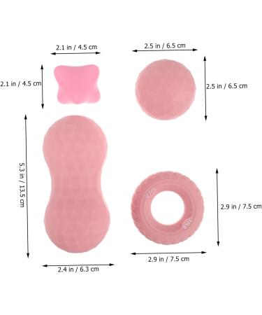 Beavorty 4-Piece Massage Ball Set | Muscle Relaxation & Circulation Boost | Lacrosse & Yoga Massage Tools for Deep Tissue Relief - Buy Online on GoSupps.com