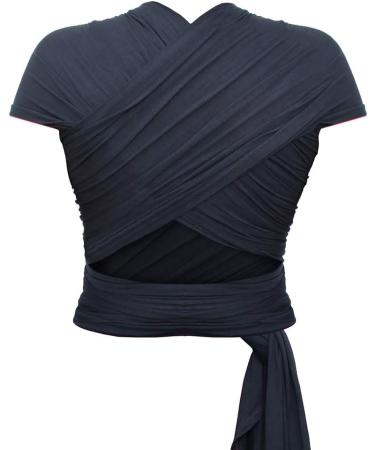 Izmi Baby Wrap | 2020 Award-Winning Soft Bamboo Material | Adjustable with 2 Carrying Positions | UK Hip Healthy Design | Slate - Buy Online on GoSupps.com