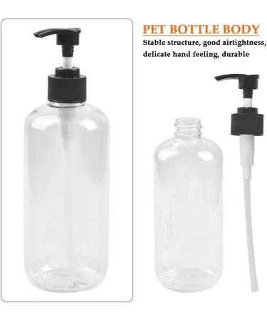 Buy Cenben 4-Pack 500ml PET Plastic Soap Dispenser - Pumping & Foam Hand Soap Bottles for Home Use - Transparent Shampoo & Soap Container - Buy Online on GoSupps.com