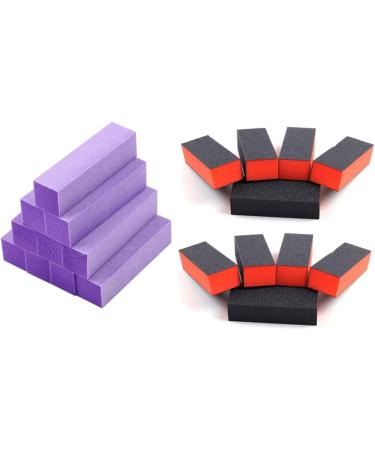 VENOAL 10x Buffer Sanding Block Files Acrylic Pedicure Manicure Nail Art Tips (Colour: ) - Buy Online on GoSupps.com