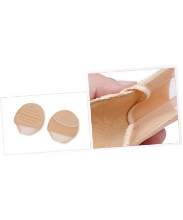 FRCOLOR High Heel Forefoot Pads - Cushioned Half Insoles for Comfort | Khaki Medium - Perfect for Shoes - Buy Online on GoSupps.com