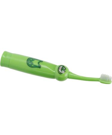 Sweet Electric Children's Toothbrush - Waterproof Green Frog Gift with Soft PBT Bristles | 1-Pack - Buy Online on GoSupps.com