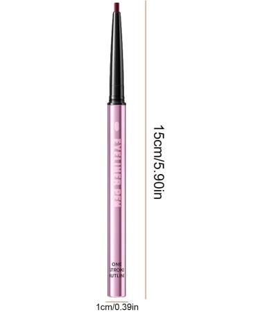 Eye Liner Pencils Waterproof Eyeliner Pencil Eyeliner for Delicate Liners | Natural Colored Candelilla Wax Eye Liners for Women Men Easily Remove No Caking Eye Makeup Fanelod Claret - Buy Online on GoSupps.com