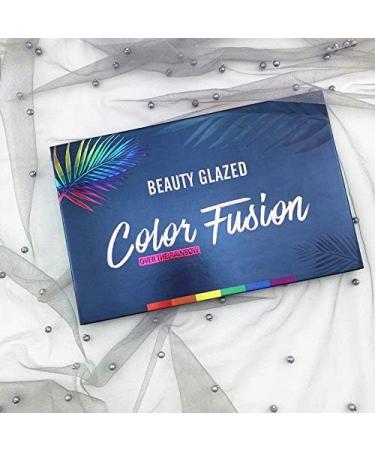 39 Colors Rainbow Eyeshadow Palette - Matte, Shimmer, Metallic, Vegan, Highly Pigmented Makeup Set - Buy Online on GoSupps.com