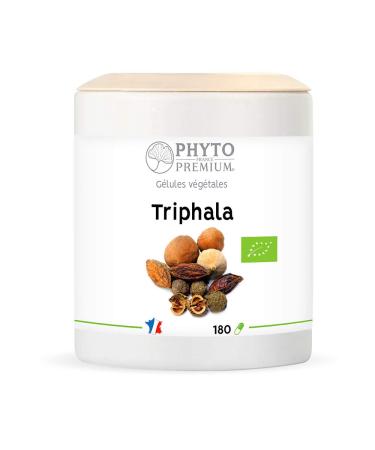 TRIPHALA - Amla, Chebula, Beleric - 180 capsules 375 MG - (ORGANIC)