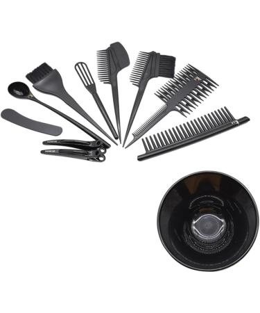 FRCOLOR 3 Sets Dyeing Bowl Ear Protectors Hair Color Mixing Bowls Dye Comb Highlight Brush Hair Salon Hair Coloring Dyeing Kit Hair Tint Brush Highlighting Cap and Hook Hairpin Hair Dye - Buy Online on GoSupps.com