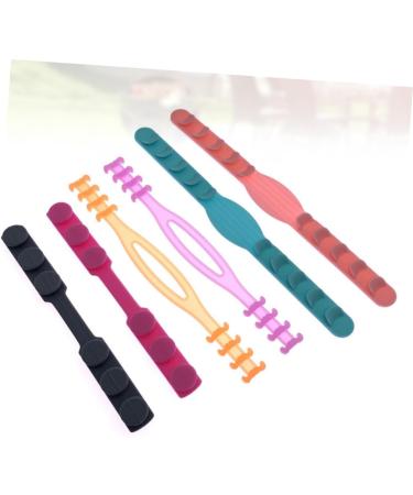 Minkissy 6-Pack Ear Protection Mask Hanger - Slipproof Elastic Band Buckle for Masks & Ear Grips - Secure & Convenient Mask Hooks 16x1.5cm - Buy Online on GoSupps.com