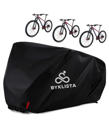 Byklista bicycle garage for 2-3 bicycles + eBook - bicycle cover waterproof from 210d oxford tissue extra welded inner seams - bicycle tarpaulin bike cover plan bicycle protection cover - Buy Online on GoSupps.com