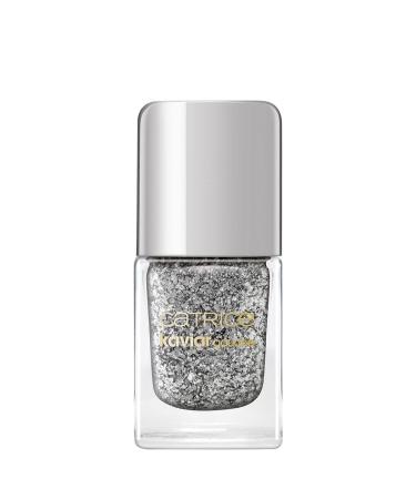 Catrice Kaviar Gauche Nail Lacquer No. C01 Flirty Glitter - Long-Lasting Silver Glitter 10.5ml | Shop Internationally - Buy Online on GoSupps.com