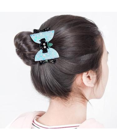 Halloween cartoon hair clip pumpkin ghost spider shaped bucket crocodile clip Halloween hair role-playing costume accessories for girls women - Buy Online on GoSupps.com