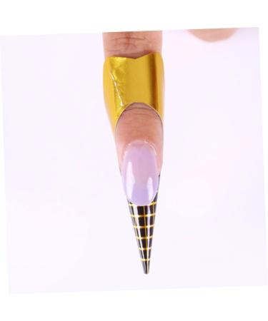 FRCOLOR 1 Roll of 500 Nail Art Tips Extension Nail Tips Nail Shape Guide Tape Nail Extension Stickers Nail Guide Stickers Nail Modelling Stickers Cover Organic - Buy Online on GoSupps.com