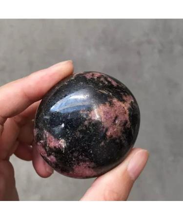 Natural Polished Gemstone Quartz Rhodonite Palm Stone Crystal Crystals Stones Decorate - (Color: Random 1pcs Size: 40-60mm) Stone Mineral Specimen - Buy Online on GoSupps.com