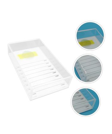 Premium Box Eyelash Storage - Clear Tray & Handheld Mirror | Floral Lash Holder & Extension Pallet - Buy Online on GoSupps.com