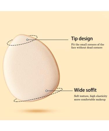 12-Piece Mini Powder Puff Set for Foundation & Concealer - Soft & Versatile Makeup Tool in Pink - Buy Online on GoSupps.com