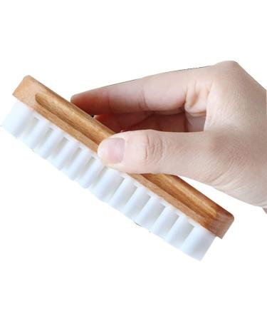 Home Shoes Brushes Leather Brush for Suede Boots Bags Scrubber Cleaner White Rubber Crepe Shoe Brush Household Necessary Bathroom Tool Brush Onecolor - Buy Online on GoSupps.com