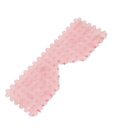 Verdant Touch Jadestone Eye Flap - Cooling Blindfold for Tired Eyes & Dark Circles | Portable Pink Jadestone Relief - Buy Online on GoSupps.com