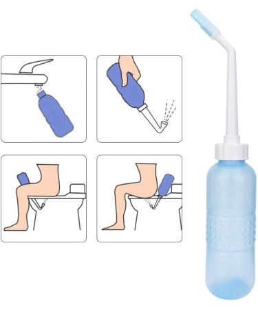 Folanda Portable Anal & Vagina Cleaner | Travel Bidet Spray Bottle for Personal Hygiene | Retractable Spray Head for Men & Women (Blue) - Buy Online on GoSupps.com